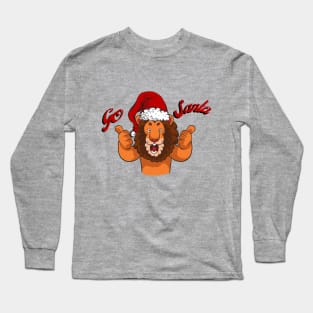 LIKE GO Santa Lion Long Sleeve T-Shirt